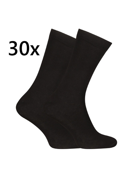 Nedeto Set de treizeci - șosete Nedeto înalte bambusice negre