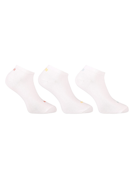 Puma Set de trei - șosete Puma scunde albe