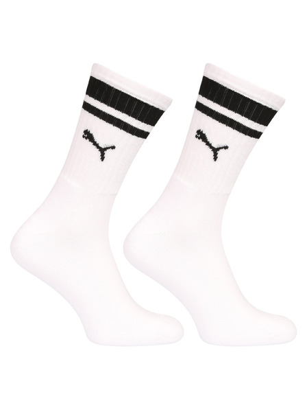 Puma Set de două - șosete Puma albe