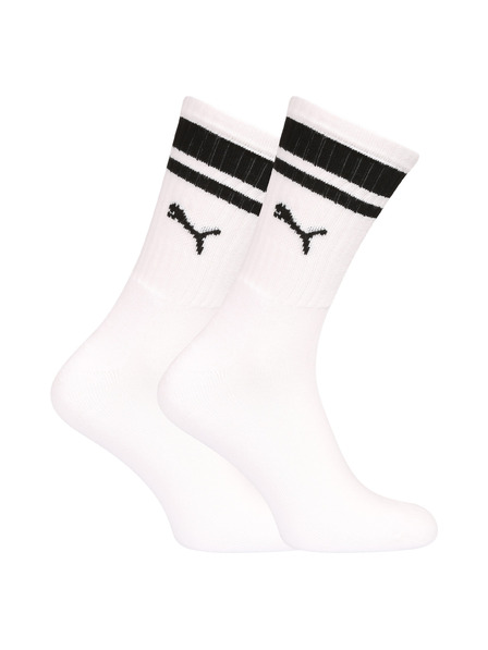 Puma Set de două - șosete Puma albe
