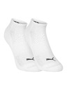 Puma Set de trei - șosete Puma scunde albe