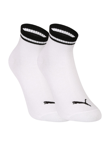 Puma Set de două - șosete Puma scunde albe
