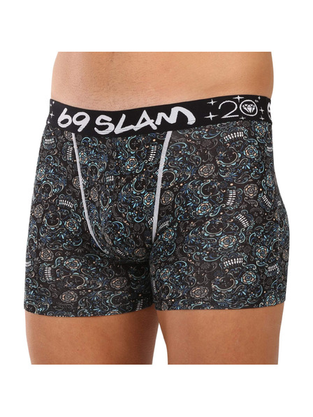 69slam Boxeri bărbătești 69SLAM Gilbert fit bamboo SKULLER