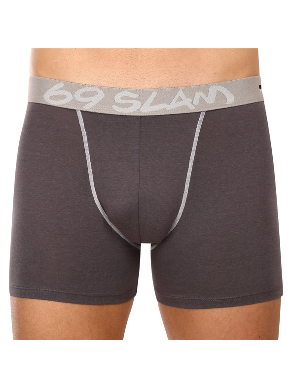 69slam Boxeri bărbătești 69SLAM fit bamboo plain