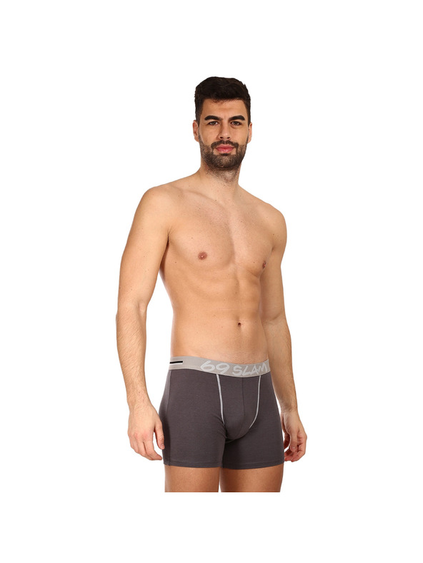 69slam Boxeri bărbătești 69SLAM fit bamboo plain