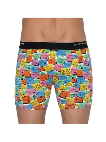 69slam Boxeri bărbătești 69SLAM Fit Bamboo Post It