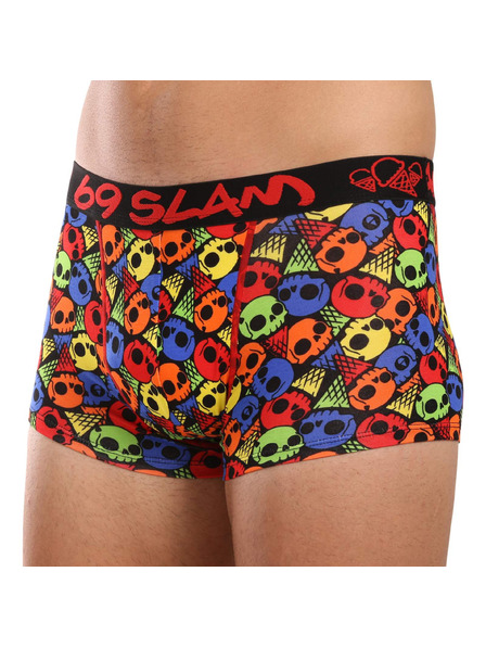 69slam Boxeri bărbătești 69SLAM hip bamboo SKULL CONE