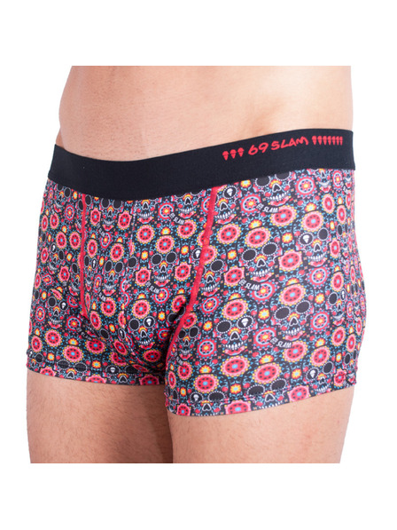 69slam Boxeri bărbătești 69SLAM hip flower skull