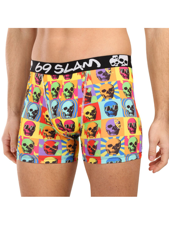 69slam Boxeri bărbătești 69SLAM SKULL DYLAN FITTED