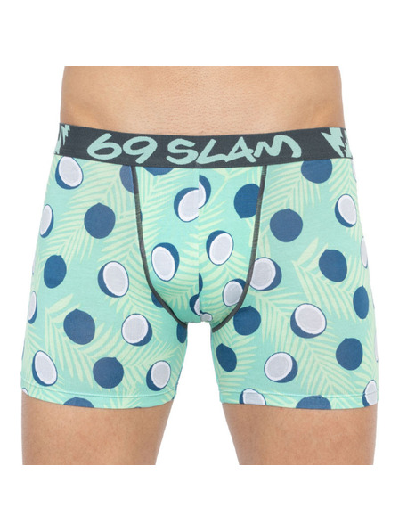 69slam Boxeri bărbătești 69SLAM fit bamboo coco blue