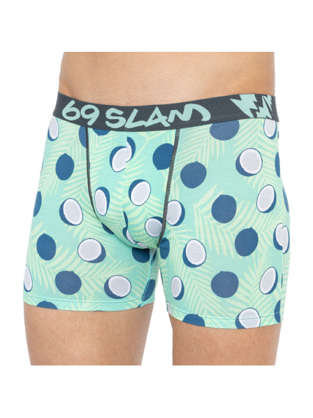 69slam Boxeri bărbătești 69SLAM fit bamboo coco blue