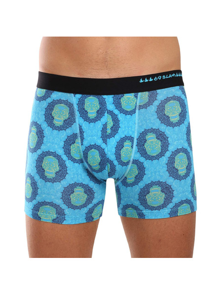 69slam Boxeri bărbătești 69SLAM fit bamboo SKULL MANDALA