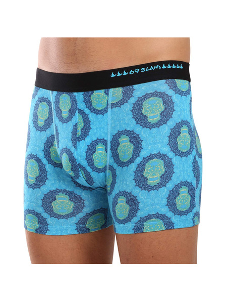 69slam Boxeri bărbătești 69SLAM fit bamboo SKULL MANDALA