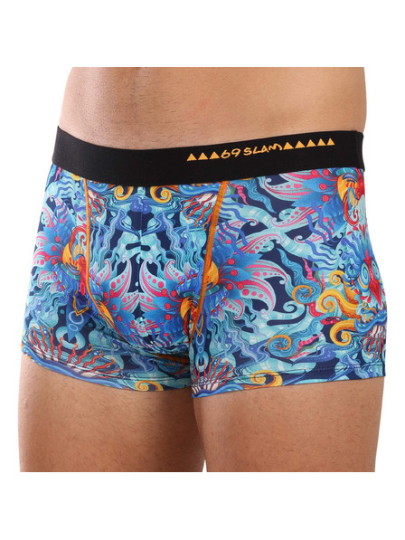 69slam Boxeri bărbătești 69SLAM Hip BLUE HABITAT