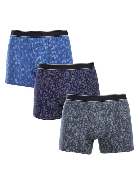 andrie Set de trei - boxeri bărbați Andrie multicolori