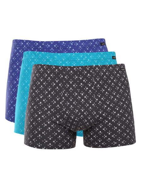 andrie Set de trei - boxeri bărbați Andrie multicolori
