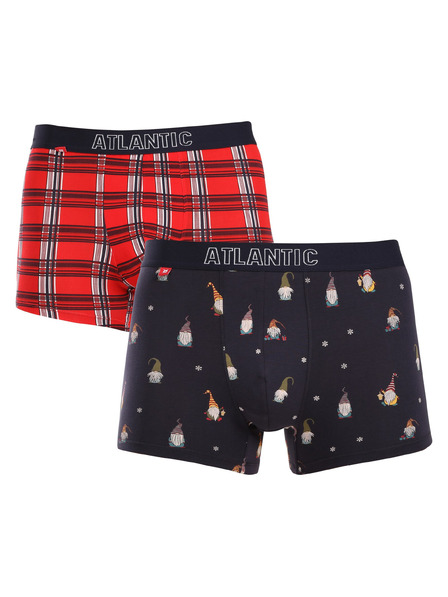 Atlantic Set de doi - boxeri bărbați Atlantic multicolori