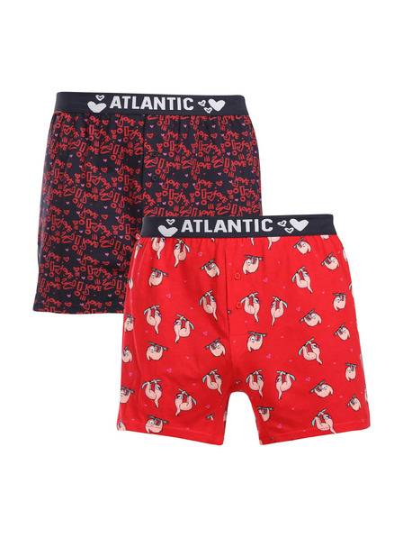 Atlantic Set de doi - slip bărbați Atlantic multicolori
