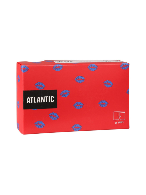 Atlantic Set de doi - boxeri bărbați Atlantic multicolori