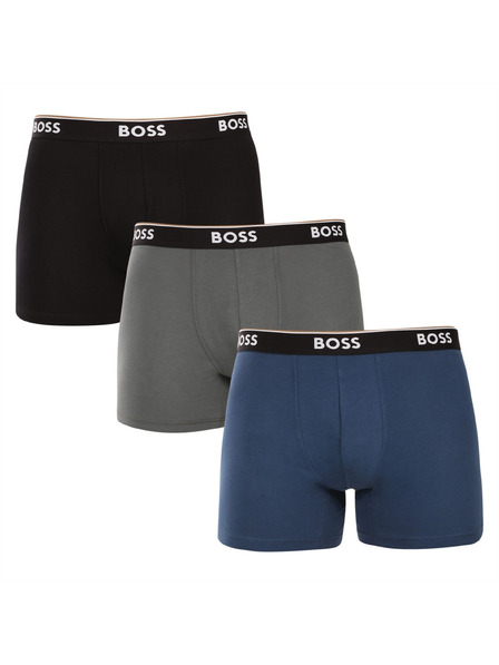 BOSS Set de trei - boxeri bărbați BOSS multicolori