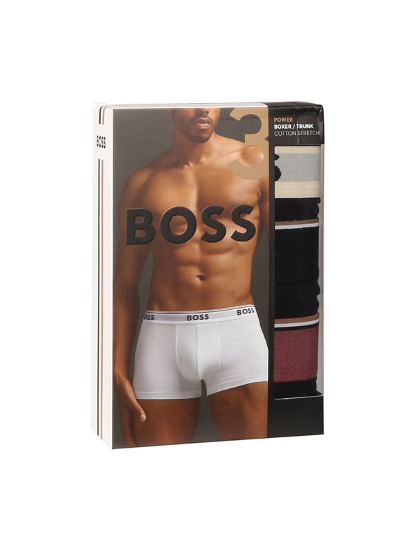 BOSS Set de trei - boxeri bărbați BOSS multicolori