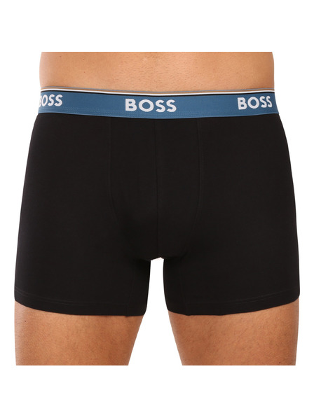 BOSS Set de trei - boxeri bărbați BOSS negri