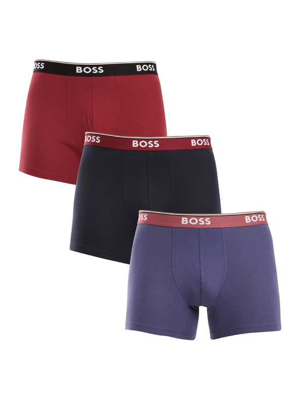 BOSS Set de trei - boxeri bărbați BOSS multicolori