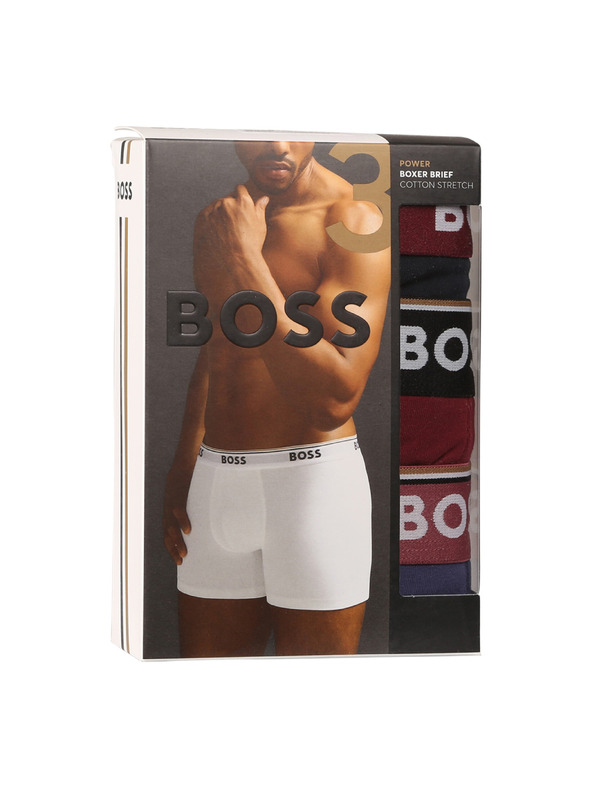 BOSS Set de trei - boxeri bărbați BOSS multicolori
