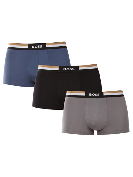 BOSS Set de trei - boxeri bărbați BOSS multicolori