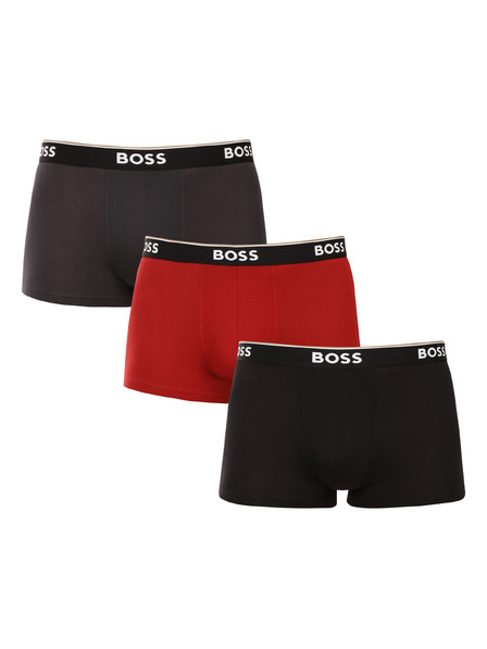 BOSS Set de trei - boxeri bărbați BOSS multicolori