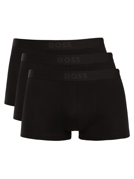 BOSS Set de trei - boxeri bărbați BOSS negri