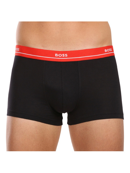 BOSS Set de cinci - boxeri bărbați BOSS negri