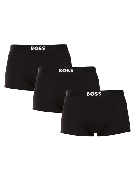 BOSS Set de trei - boxeri bărbați BOSS negri