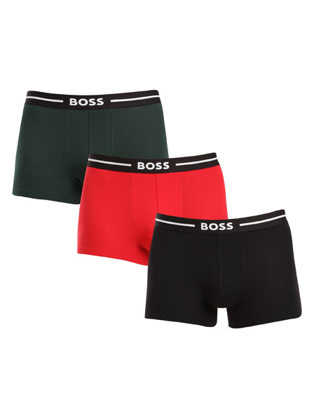 BOSS Set de trei - boxeri bărbați BOSS multicolori