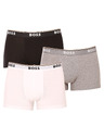 BOSS Set de trei - boxeri bărbați BOSS multicolori