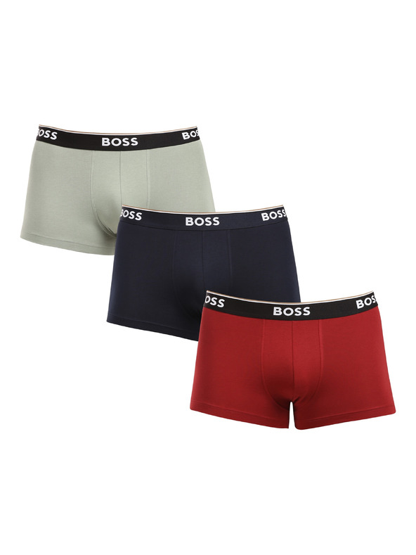 BOSS Set de trei - boxeri bărbați BOSS multicolori