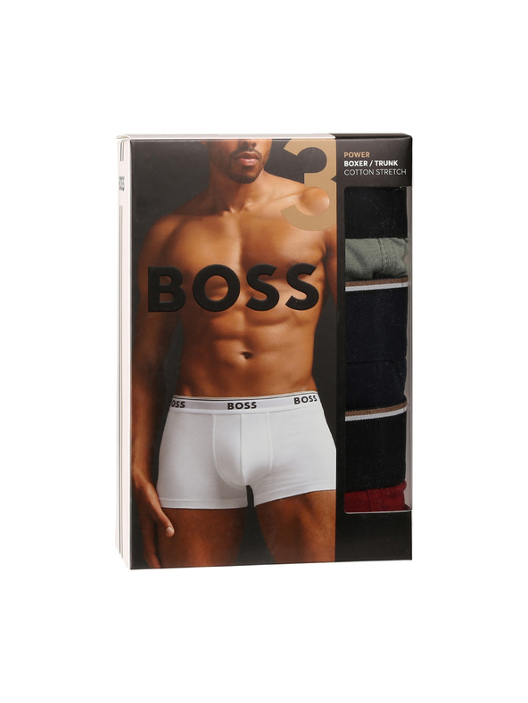 BOSS Set de trei - boxeri bărbați BOSS multicolori