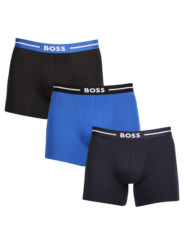 BOSS Set de trei - boxeri bărbați BOSS multicolori