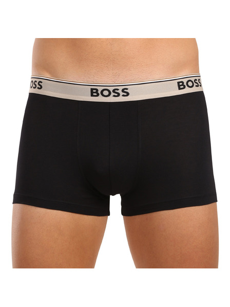 BOSS Set de trei - boxeri bărbați BOSS negri