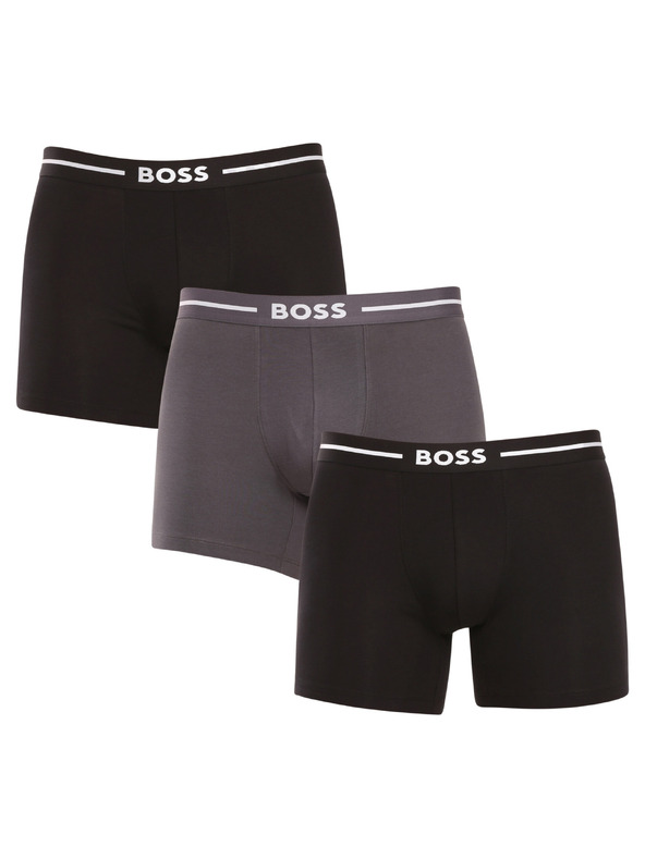 BOSS Set de trei - boxeri bărbați BOSS multicolori