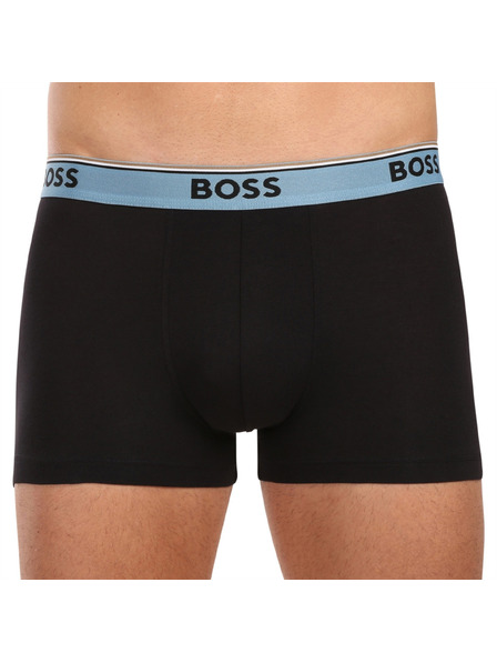 BOSS Set de trei - boxeri bărbați BOSS negri