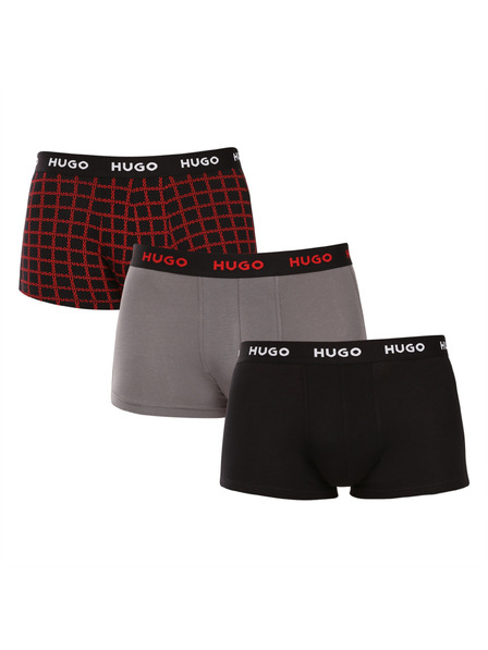 BOSS Set de trei - boxeri bărbați BOSS multicolori