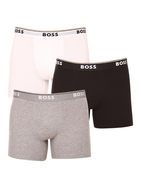 BOSS Set de trei - boxeri bărbați BOSS multicolori