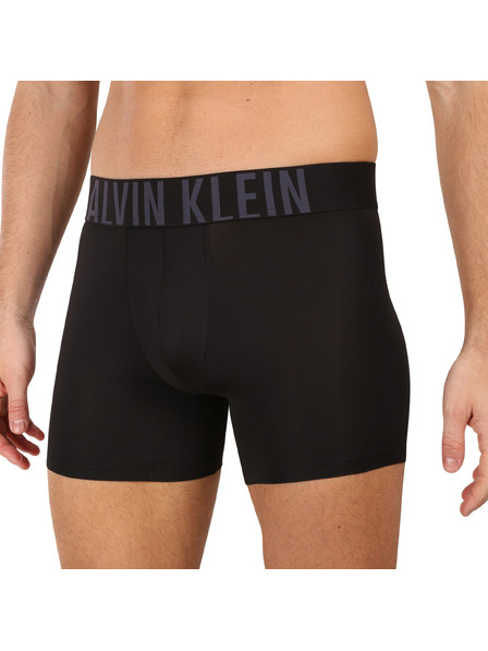 Calvin Klein Set de trei - boxeri bărbați Calvin Klein negri
