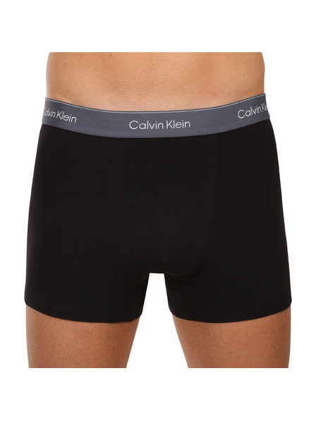 Calvin Klein Set de trei - boxeri bărbați Calvin Klein negri