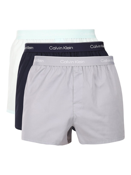 Calvin Klein Set de trei - slip bărbați Calvin Klein multicolori