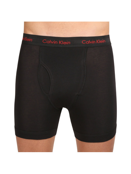 Calvin Klein Set de trei - boxeri bărbați Calvin Klein negri