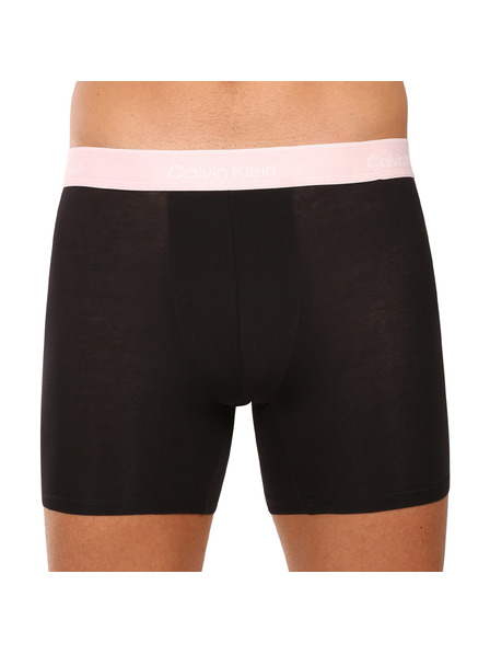Calvin Klein Set de trei - boxeri bărbați Calvin Klein negri