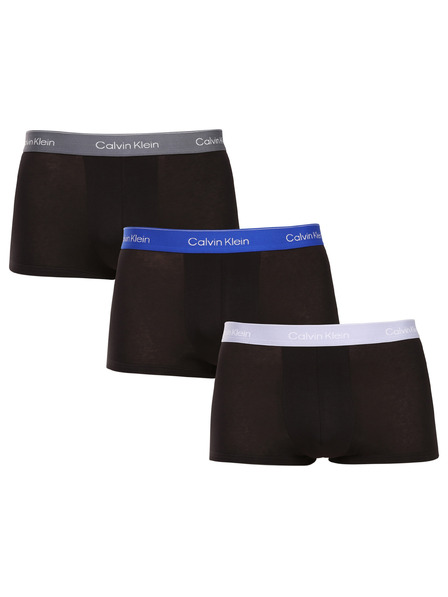 Calvin Klein Set de trei - boxeri bărbați Calvin Klein negri