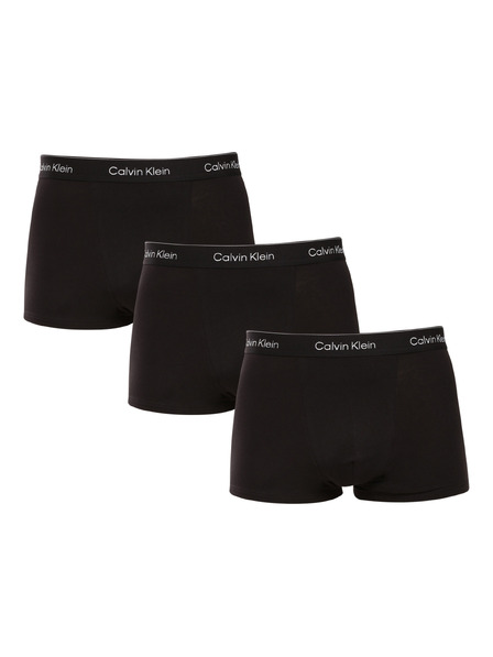 Calvin Klein Set de trei - boxeri bărbați Calvin Klein negri